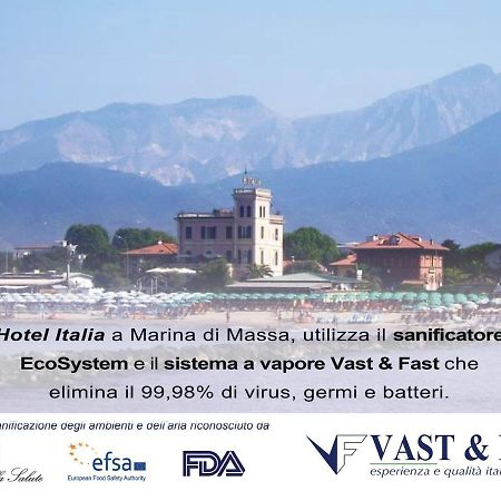 Hotel Italia マリーナ・ディ・マッサ エクステリア 写真